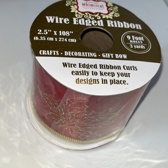 Lot of Christmas Gift/Storage Box, Tin Box, Reusable Tote Bags, Basket & Ribbon - Picture 5 of 12